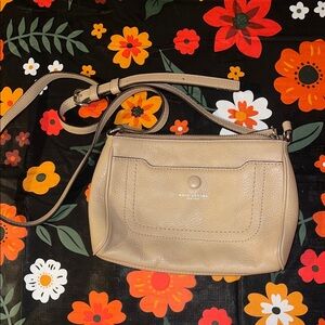 Marc by marc Jacobs Beige Leather Crossbody Bag